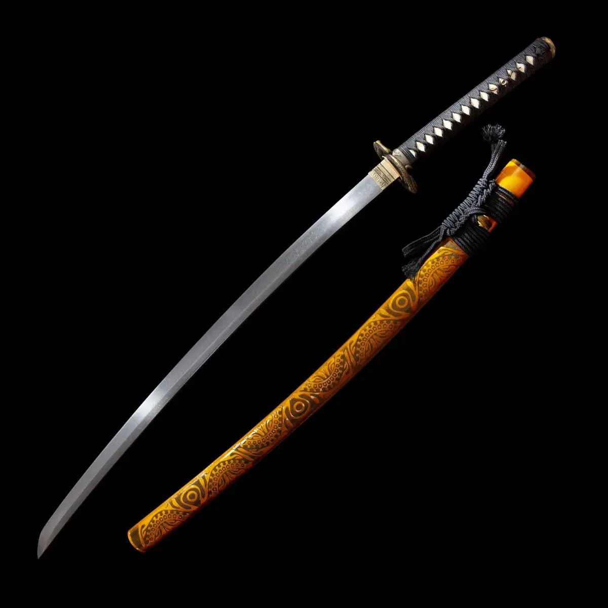 Golden Snake katana