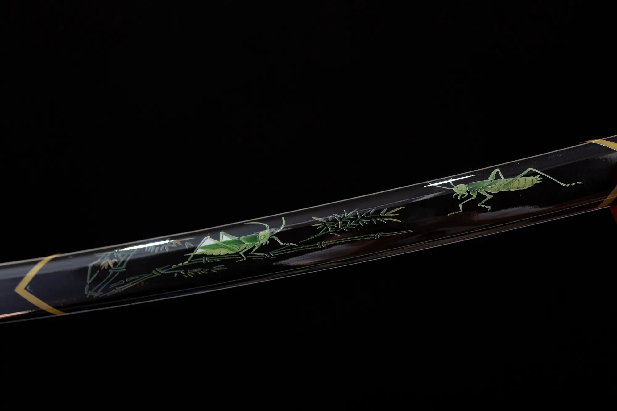 Vibrant Grasshopper Katana