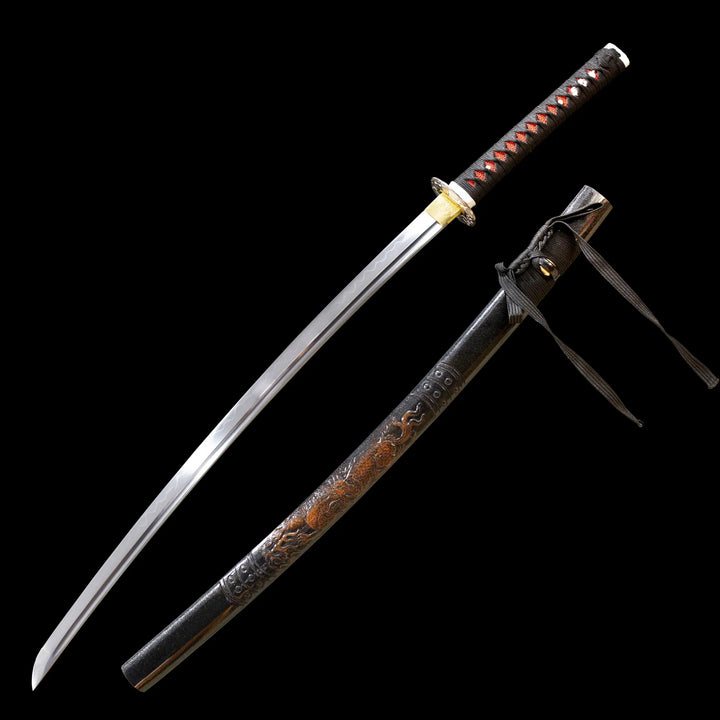 dragon katana samurai sword