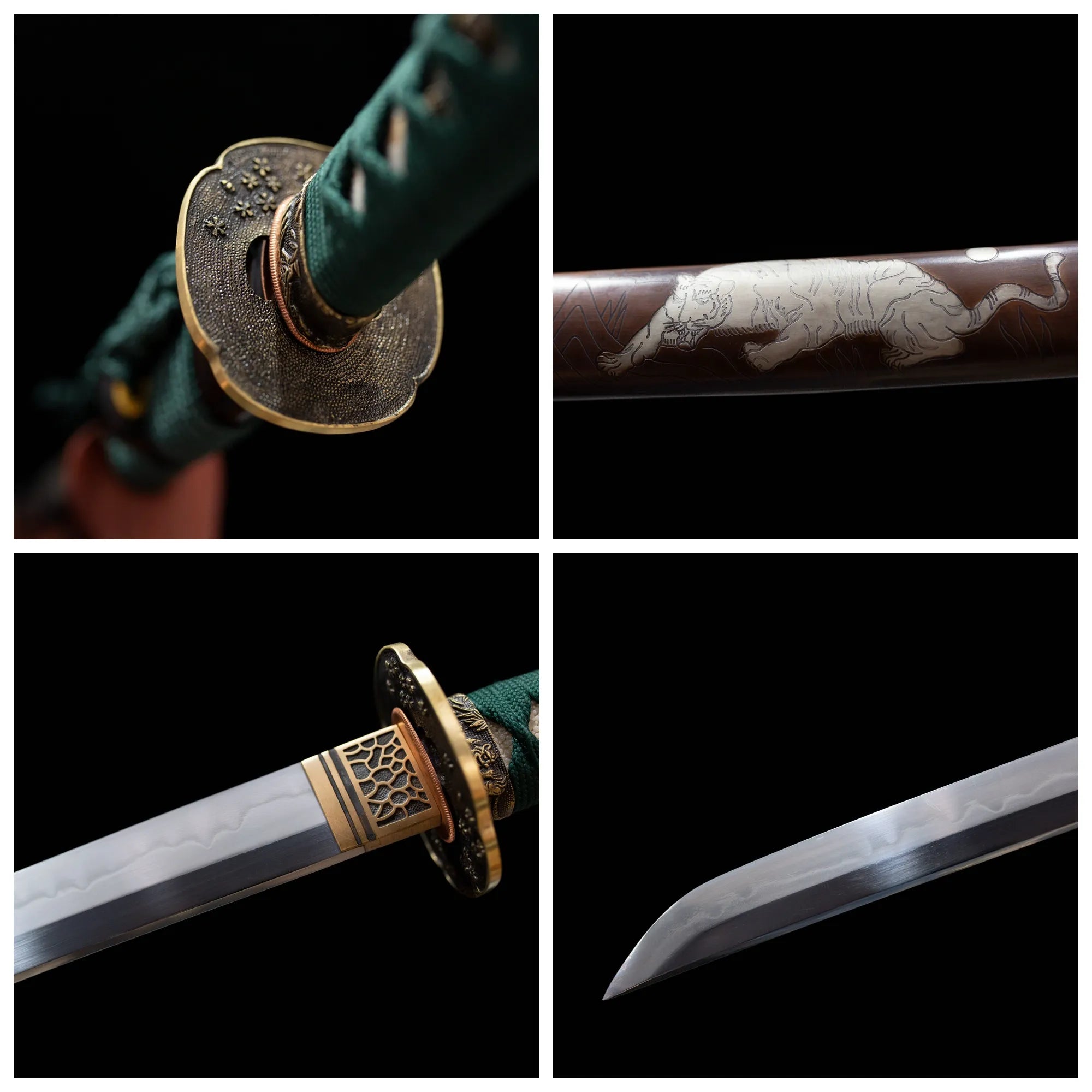 Forest Tiger katana