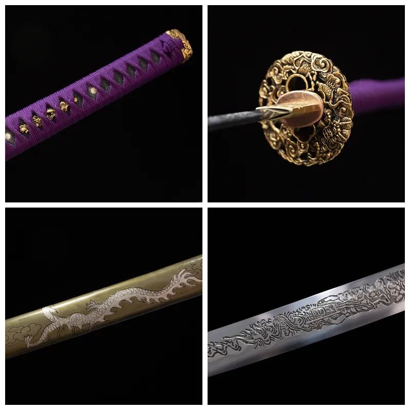 Purple Dragon Katana