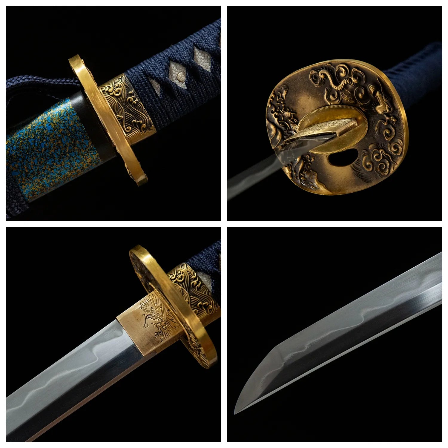 Gold and Sand katana