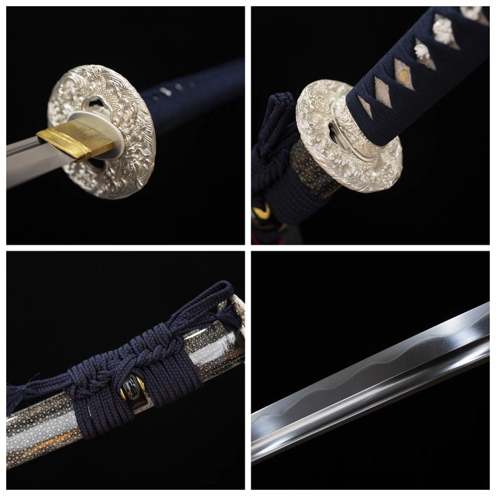 This katana's blade, Hamon It's a unique KO-NOTARE
