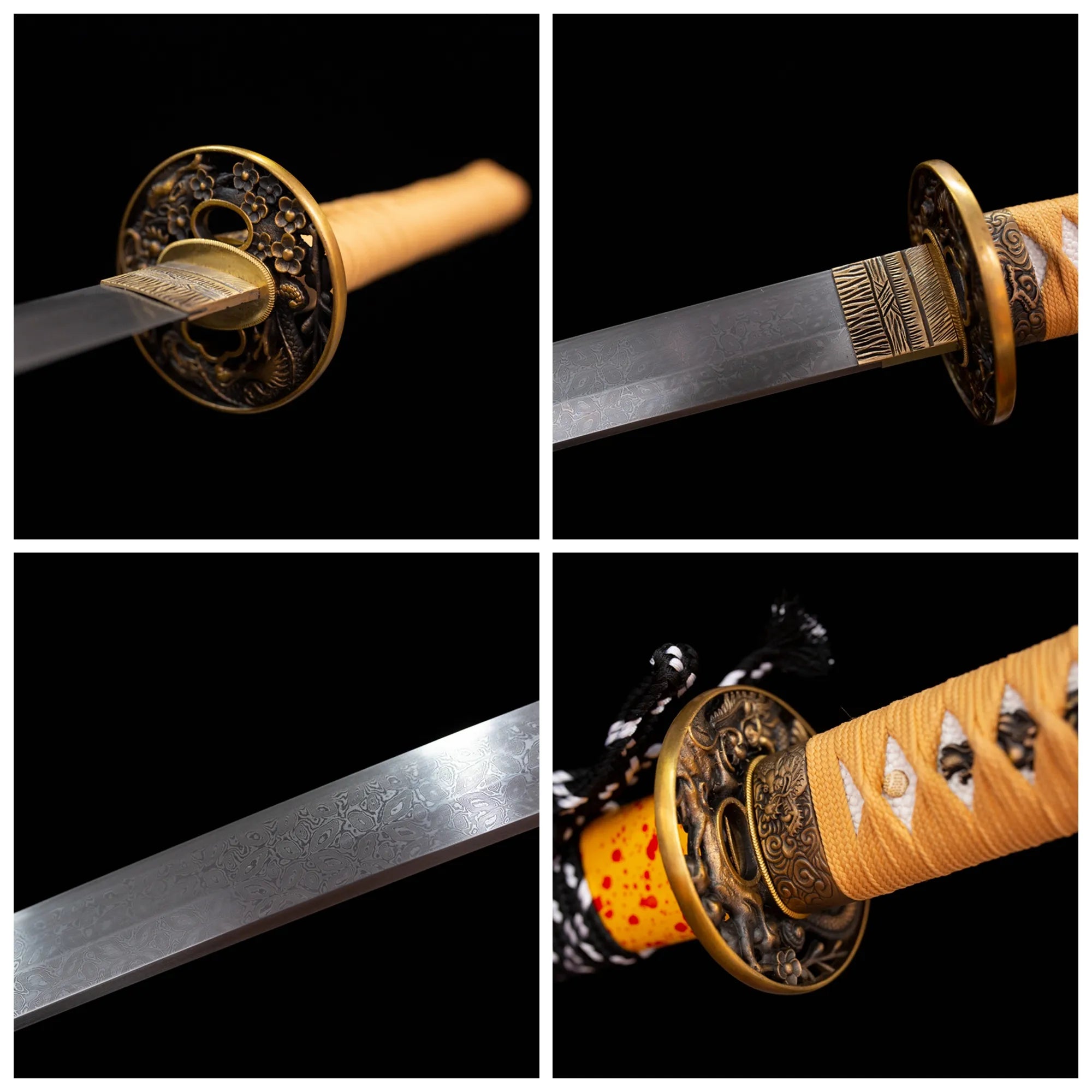 Yellow Dragon Katana