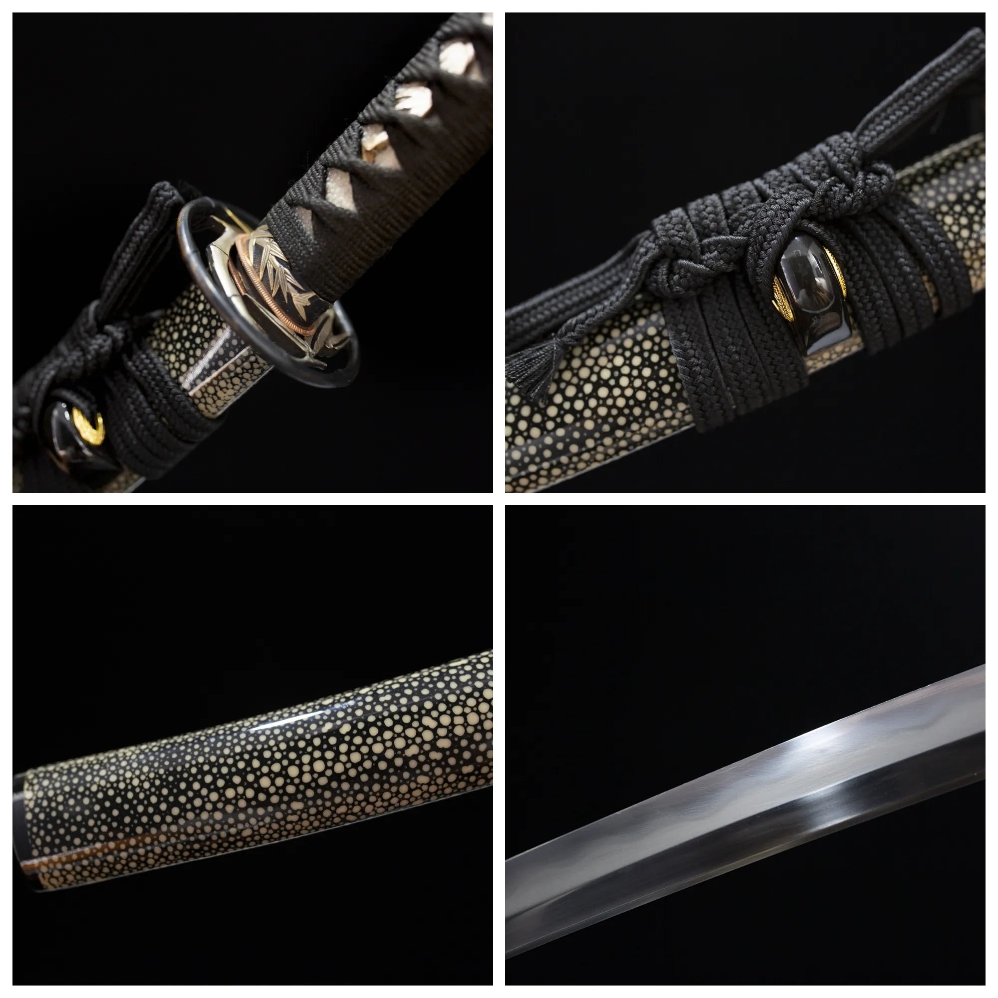 Silver Bamboo Blade Wakizashi