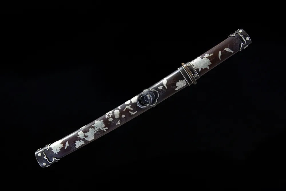 45° front view full metal peony sheath