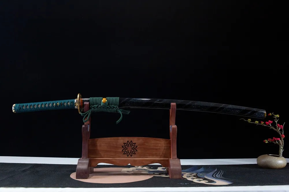 Horizontal front display cherry blossom soldier disassemblable T10 notare premium collectible katana