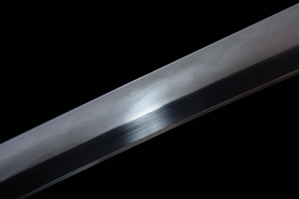 Mid smooth mirror polished steel texture shot