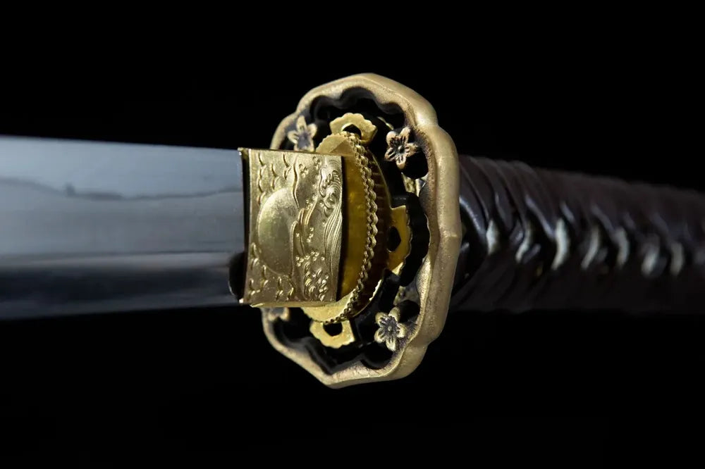 Front floral brass hand guard