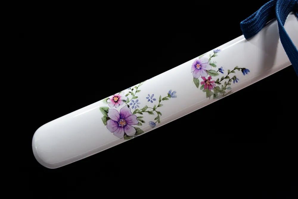Bottom smooth pastel flower mini saya end cap