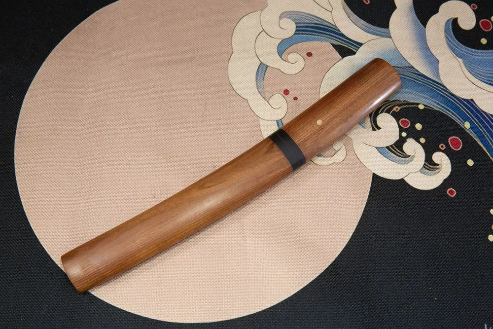 45° open short dagger full view
