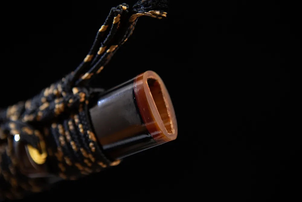  scabbard Koiguchi cow horn details