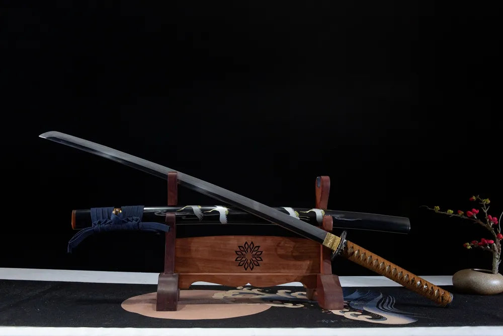 45° unsheathed front view shinogizukuri real yokote sharp functional edge