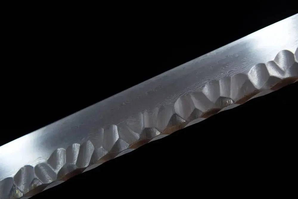 Mid oil quench wave steel texture shot