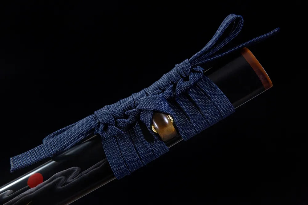 Knife scabbard Koiguchi horn display