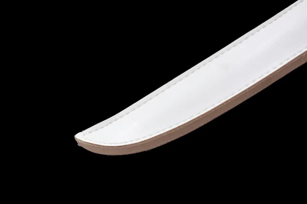 Details of the lower segment of the leather sheath
