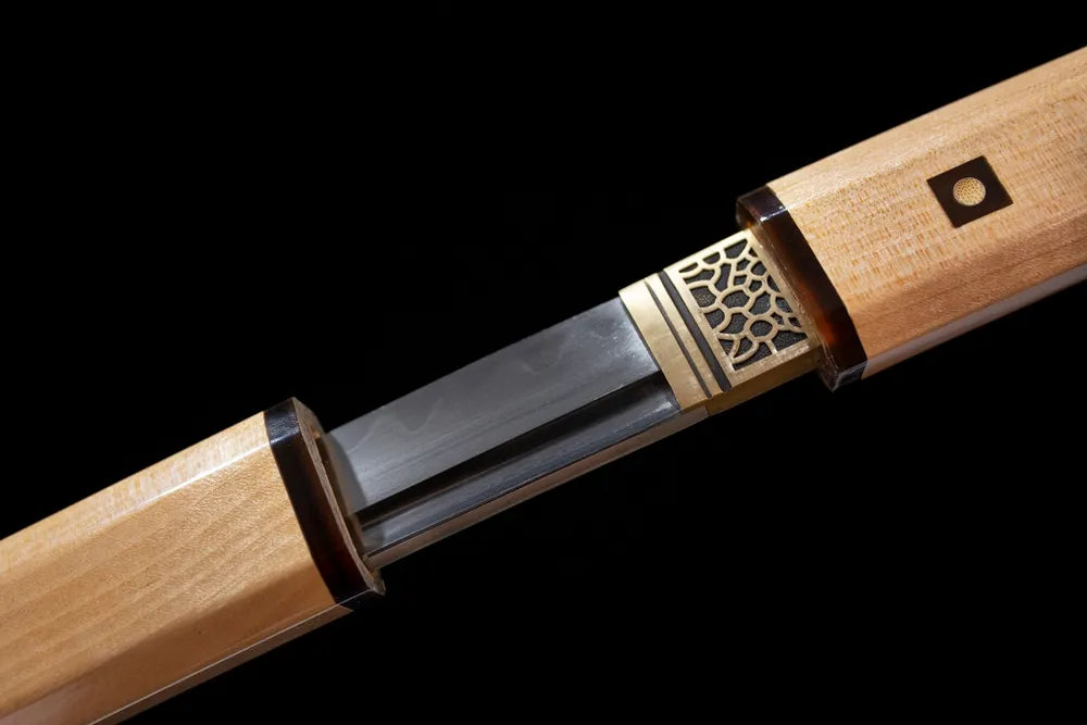 Plain‑Shirasaya‑Katana – T10 Clay‑Tempered Minimalist‑Plain‑Shirasaya Traditional‑Collect Japanese Katana Sword