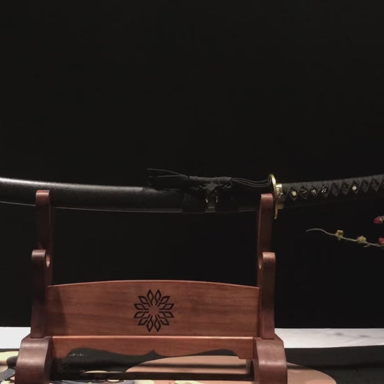 black wakizashi